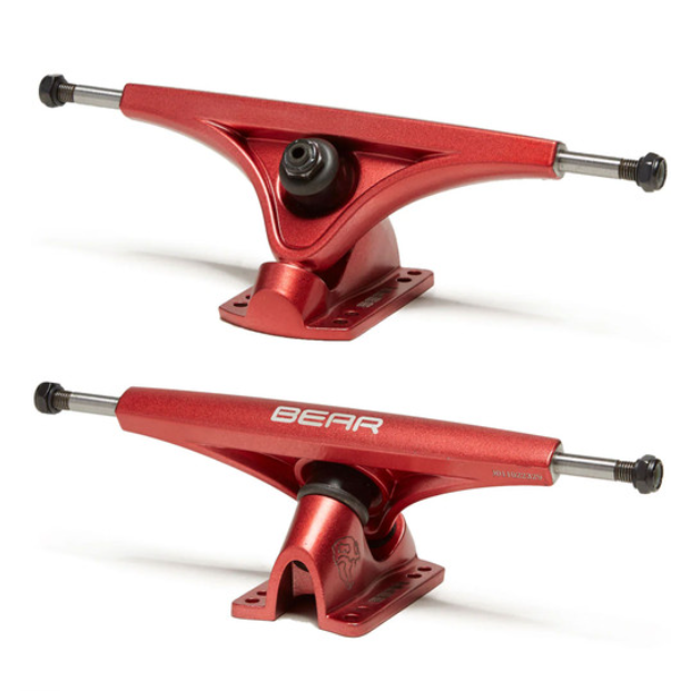 Bear Gen 6 180mm 50 degree Trucks - Garnett Red