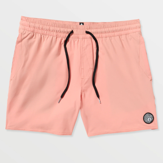 Volcom Men's Lido Solid 16" Trunks - Peach Fuzz
