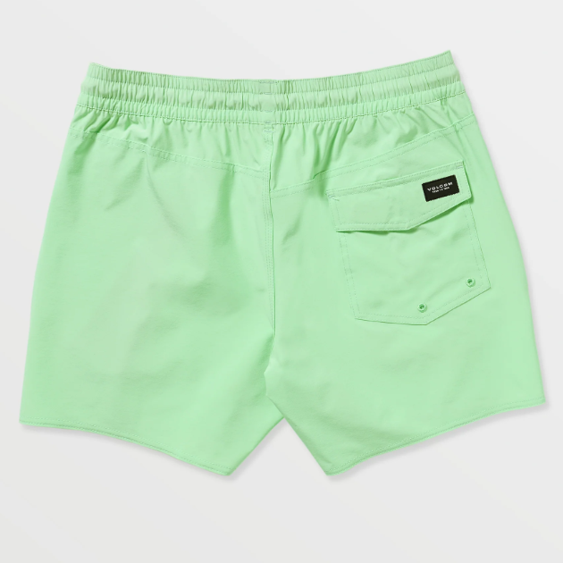 Volcom Men's Lido Solid 16" Trunks - Jade Cream
