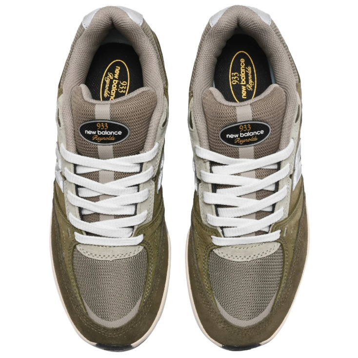 New Balance Numeric 933 Andrew Reynolds Skate Shoes Olive