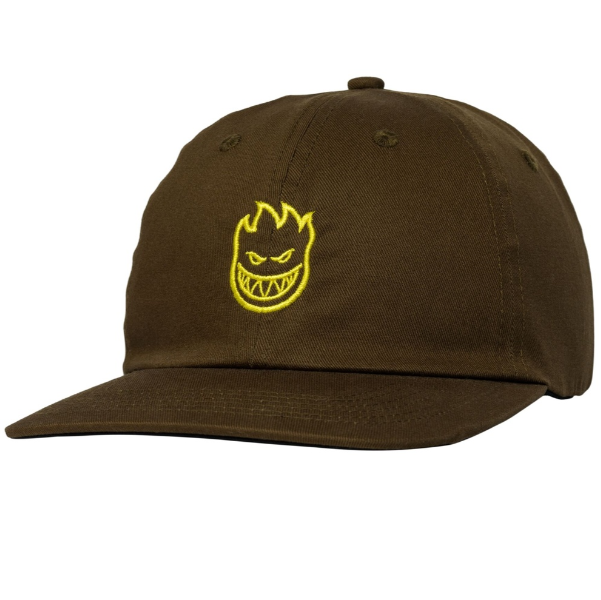 Spitfire Lil Bighead Snapback Hat - Brown/Gold