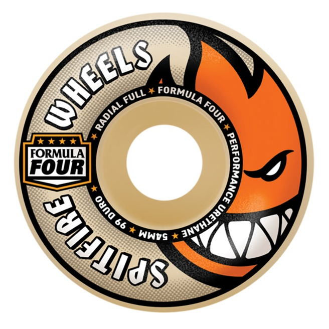 Spitfire 99d Formula Four Radial Full Spitball Skateboard Wheels