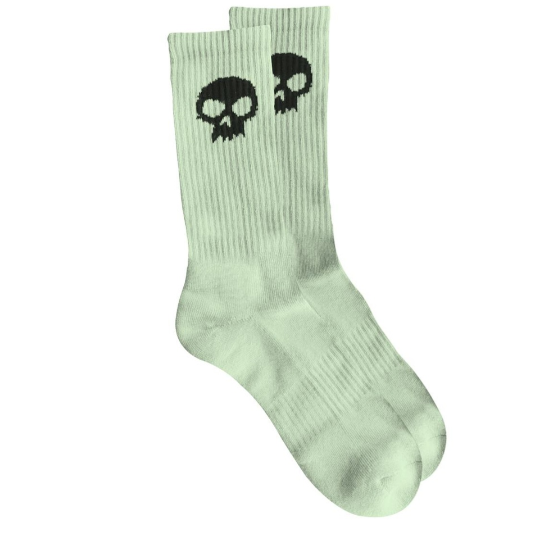 Zero Skull Sock - White/Glow