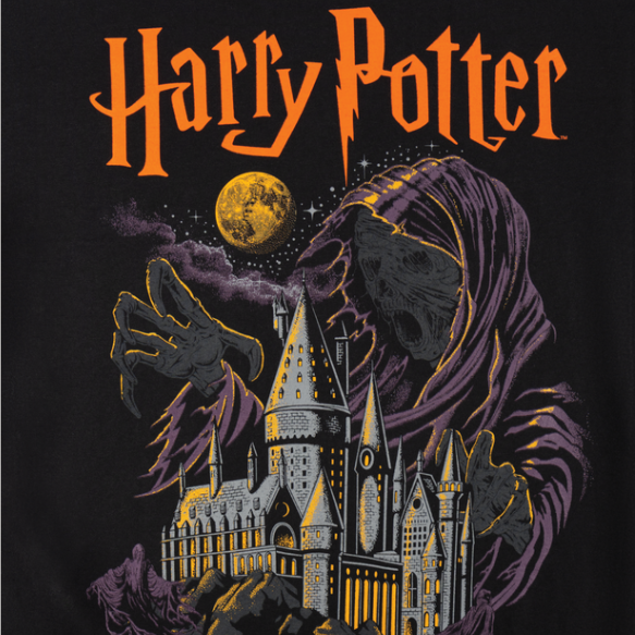 Welcome X Harry Potter Dementor Short Sleeve T Shirt - Black