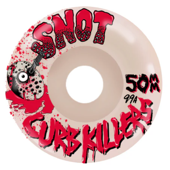 Snot 99a Curb Killers 50mm Skateboard Wheels