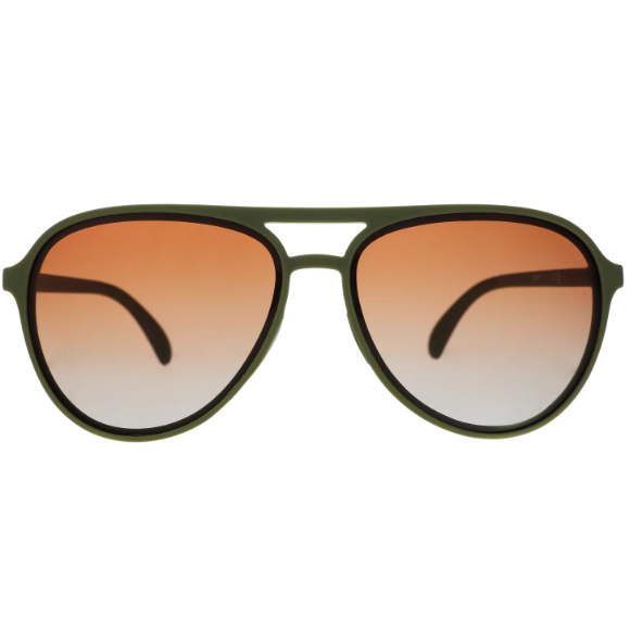 Goodr Mach G I Come With Baggage Aviator Sunglasses