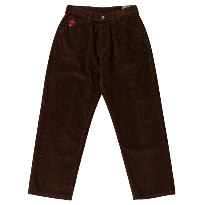 Spitfire Bighead Fill Corduroy Brown Pants