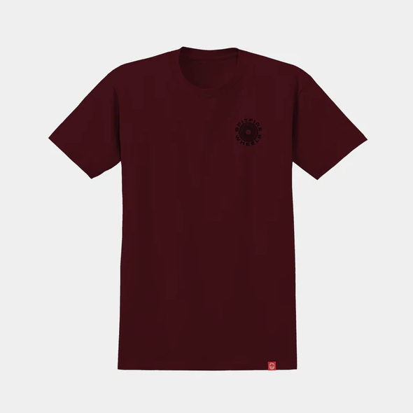 Spitfire Classic 87 Swirl Fill Youth T-Shirt - Maroon