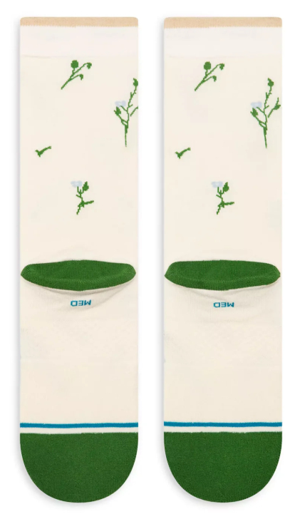 Stance Wildflower Mid Cushion Crew Socks