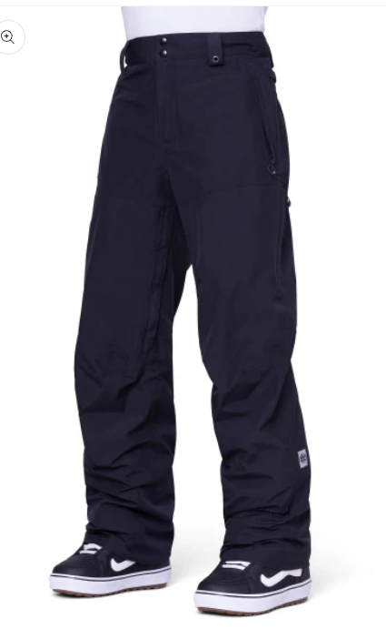 686 Men's Gore tex Core Insulated Snow Pants - Black Small