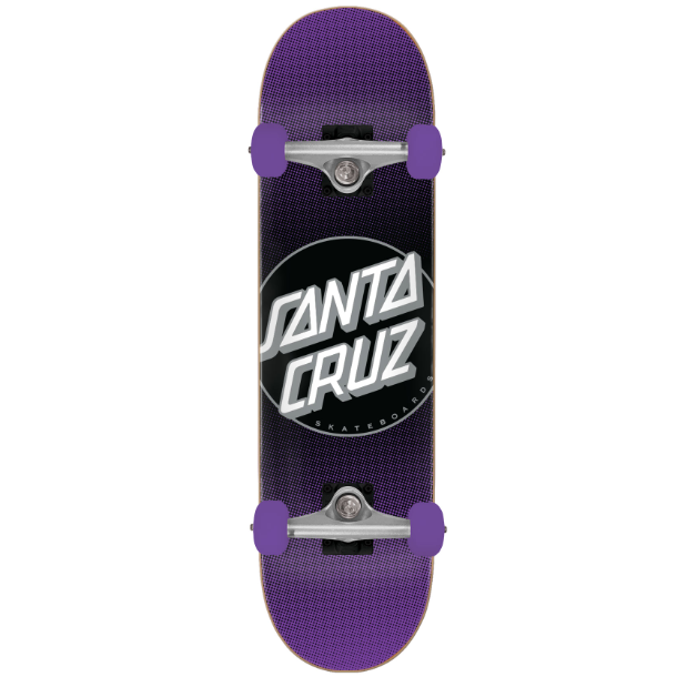 Santa Cruz Dot GradientnFull Skateboard Complete - 8.00