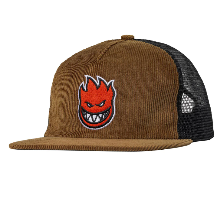 Spitfire Bighead Fill Cord Snapback Hat - Brown/ Black