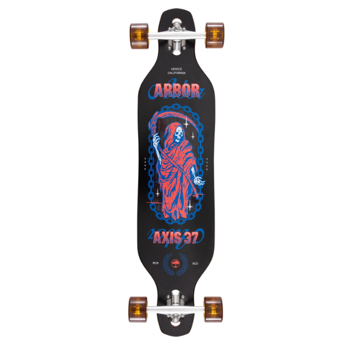 Arbor Axis 37 Journey Reaper Complete Longboard