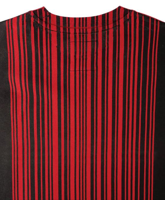 Welcome x SLIPKNOT Barcode Boxy Garment-Dyed Short Sleeve T-Shirt