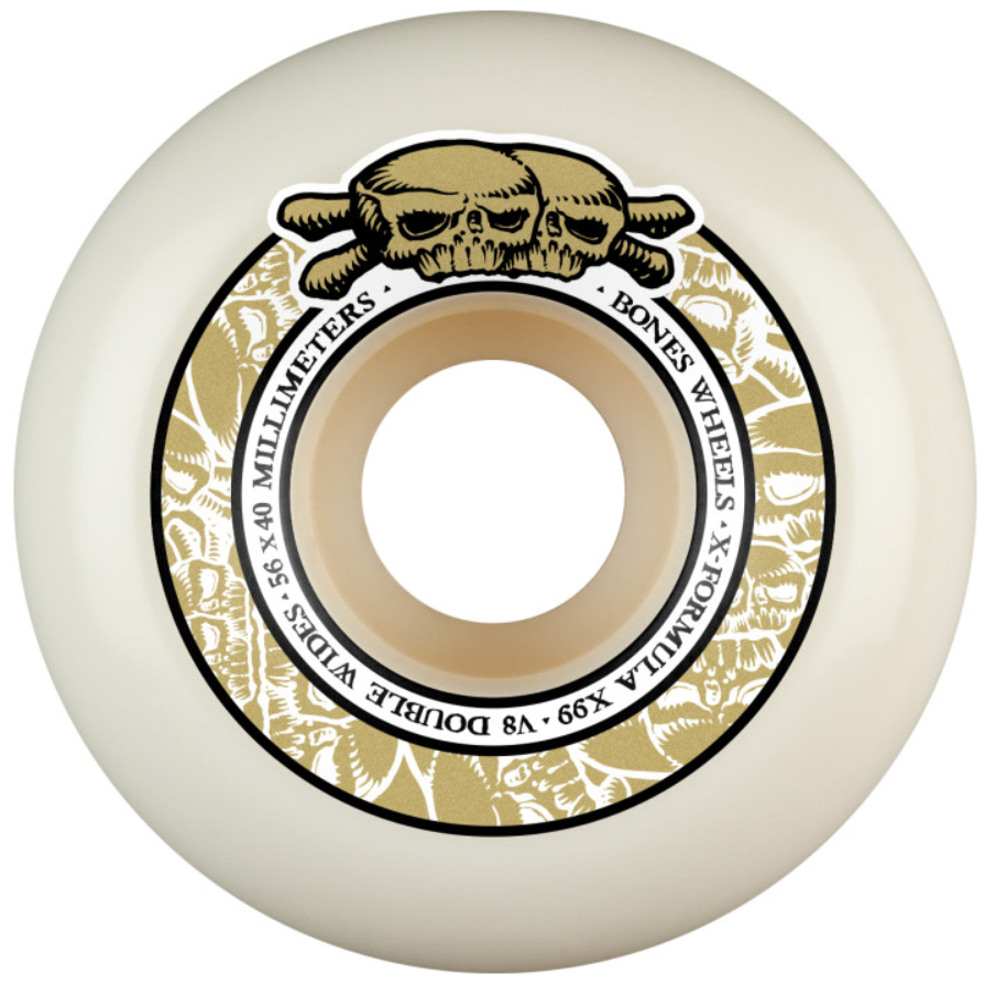 Bones 99a X-Formula V8 Double Wides Skateboard Wheels