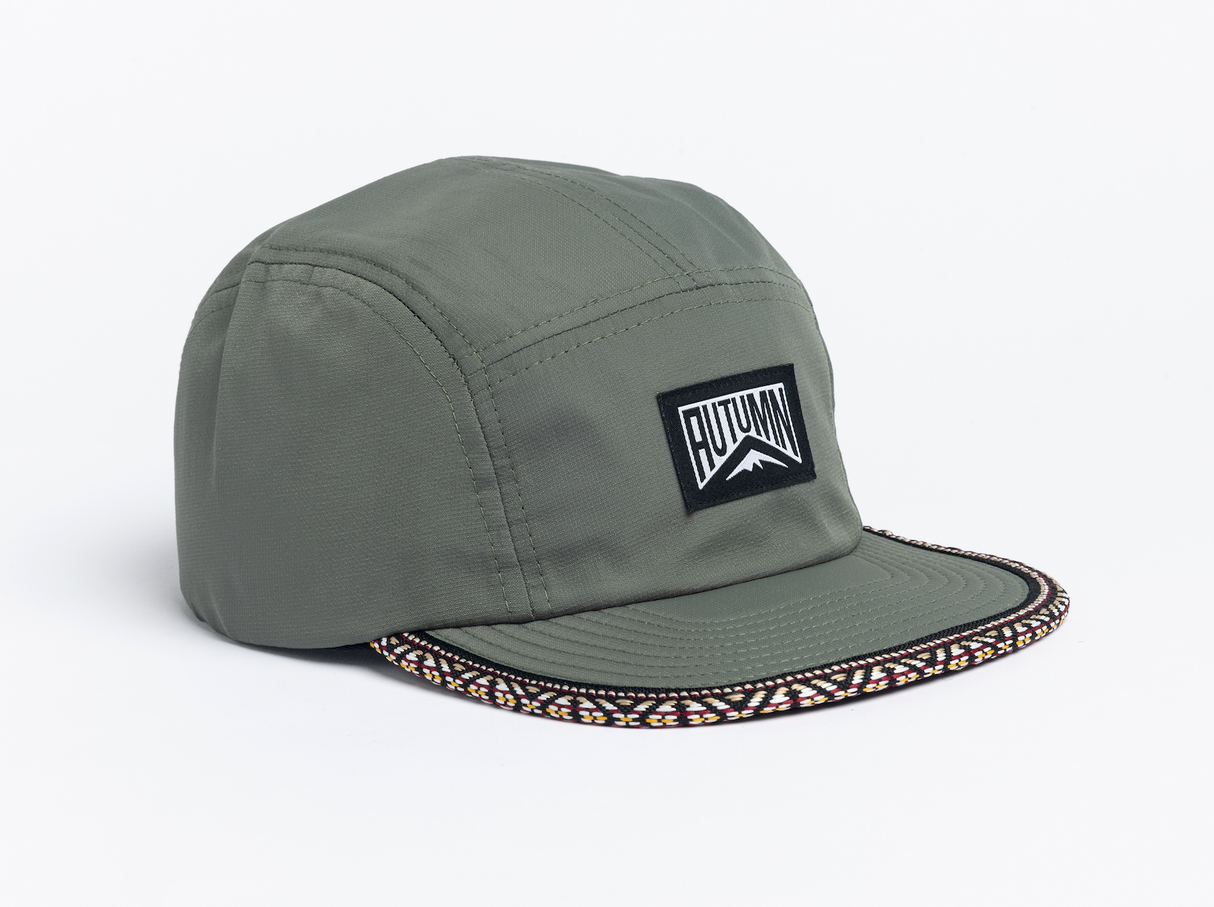 Autumn Ripstop 5 Panel Snapback Hat