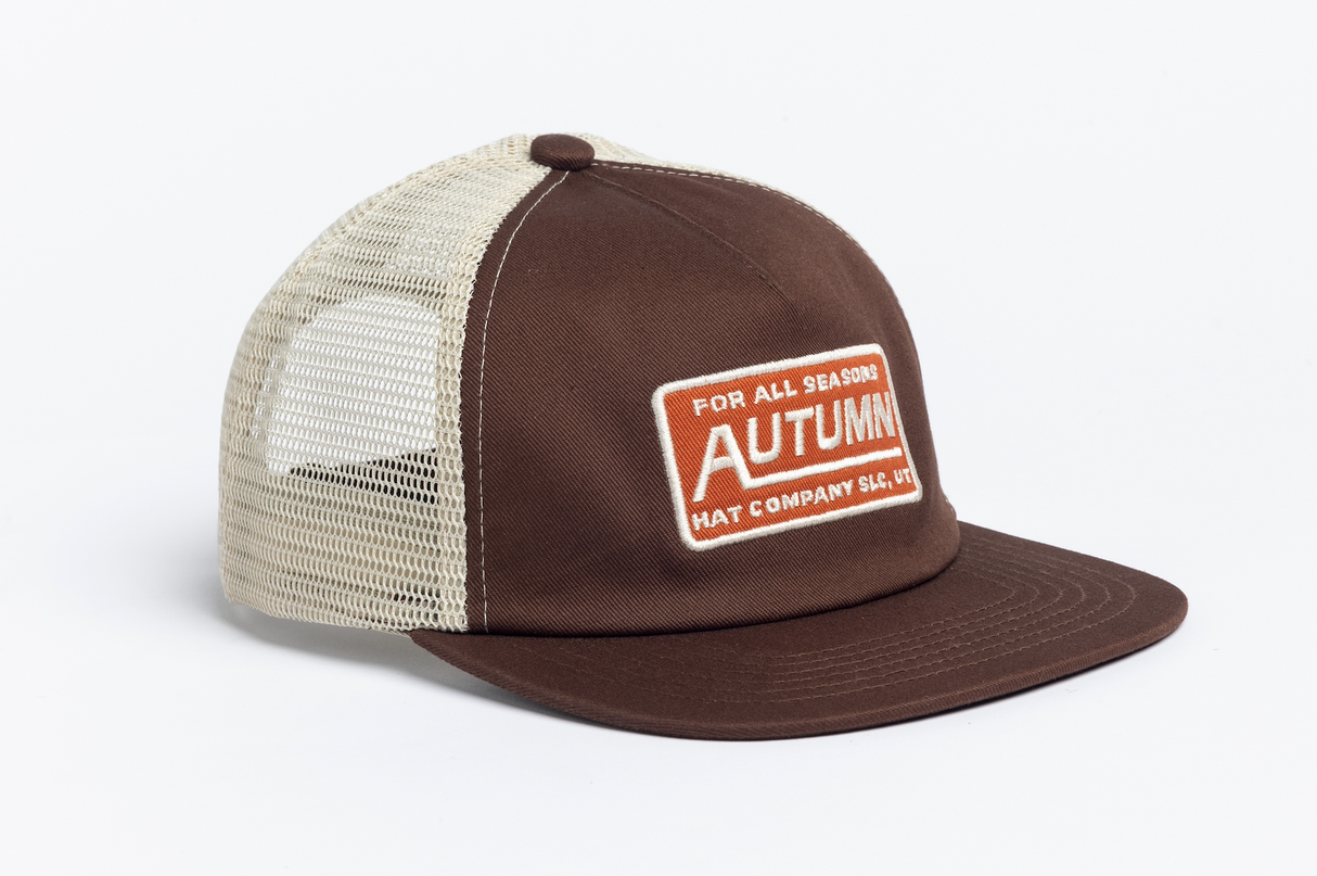 Autumn Trucker Strapback Hat