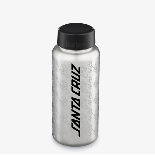 Klean Kanteen Santa Cruz Screaming Hand 40oz Water Bottle Wide Mouth