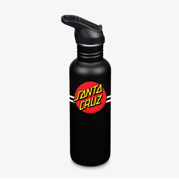 Klean Kanteen Santa Cruz 27oz Water Bottle Flip Seal Sport Cap