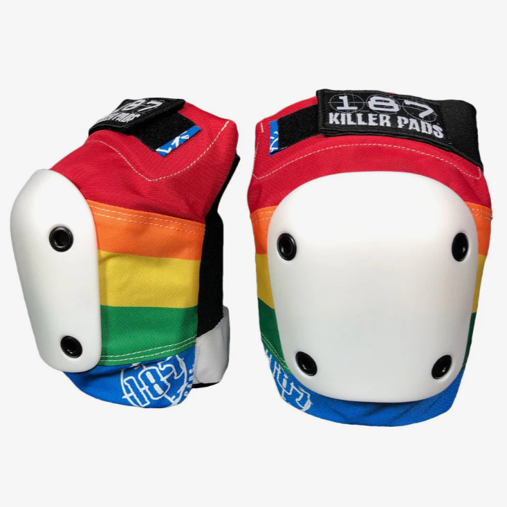 187 Killer Pads Slim Knee Pads - Rainbow