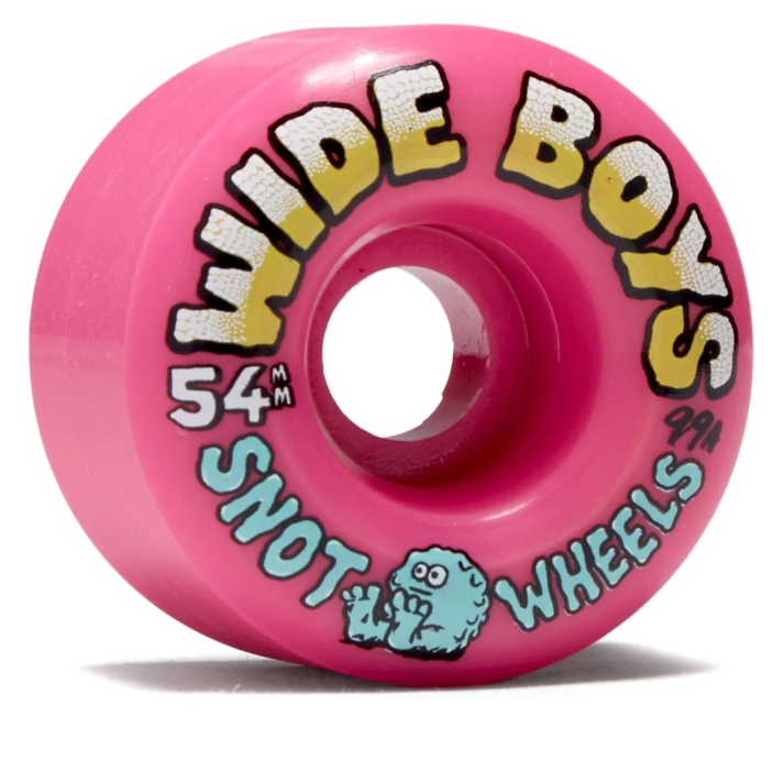 Snot 99a Wide Boys Pink 54mm Skateboard Wheels