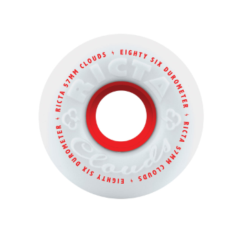 Ricta Clouds Black 57mm 86a Skateboard Wheels