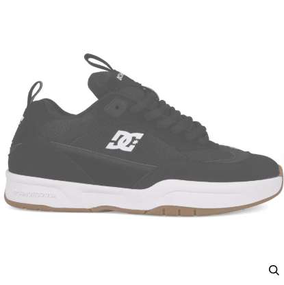 DC JS 2 Skate Shoes Black White Gum