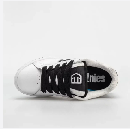 Etnies Callicut Skate Shoes White/Black/White