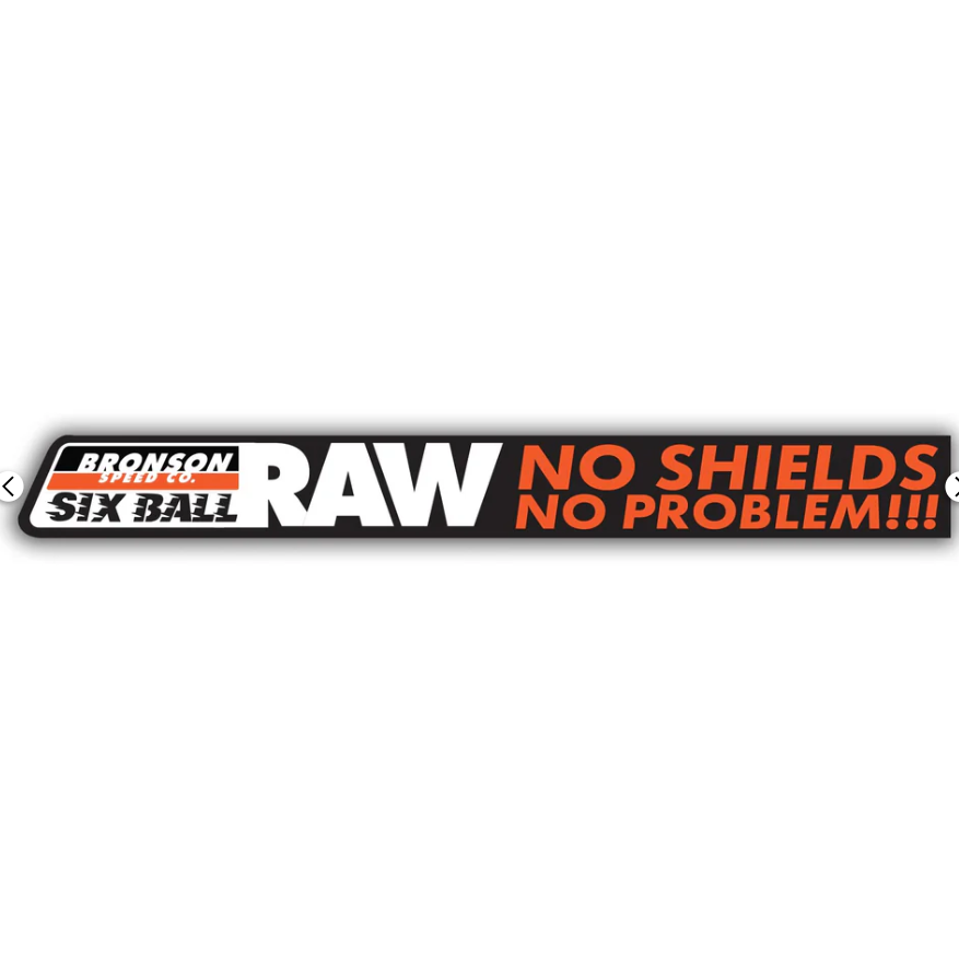Bronson Raw 6 Ball Skateboard Bearings