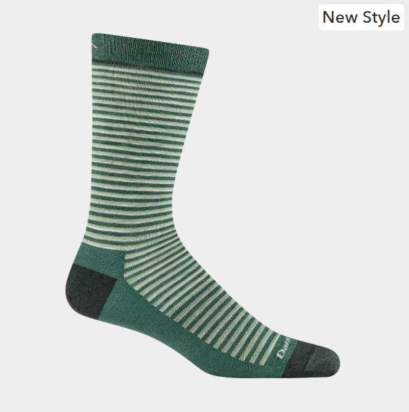 Darn Tough Men's Microstripe Crew Lightweight Lifestyle Socks