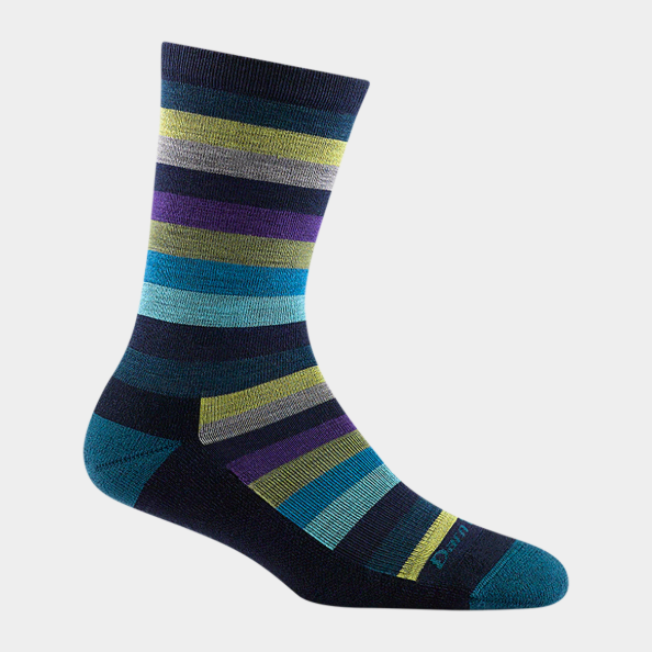 Darn Tough Women's Mystic Stripe Crew Lightweight Lifestyle Socks