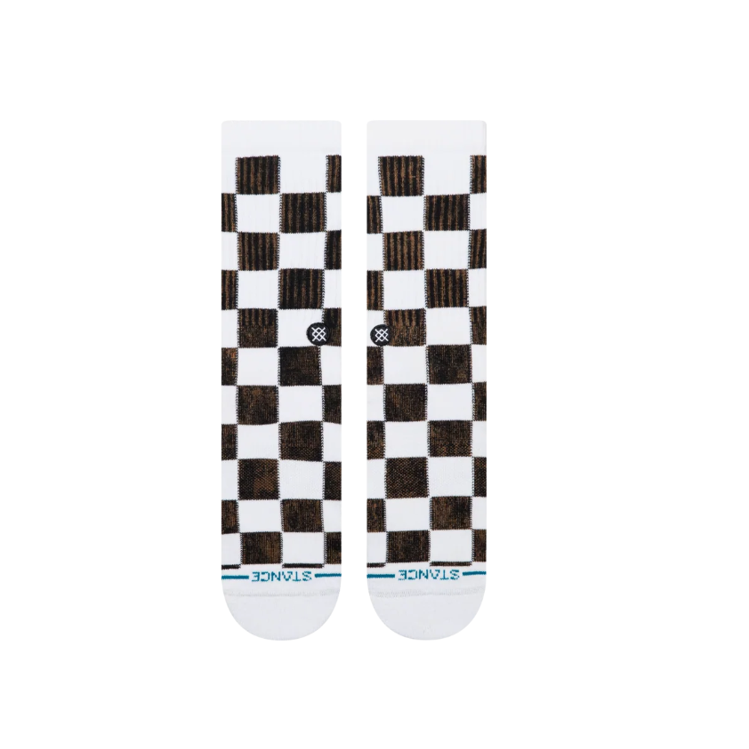 Stance Dance Floor Crew Socks White