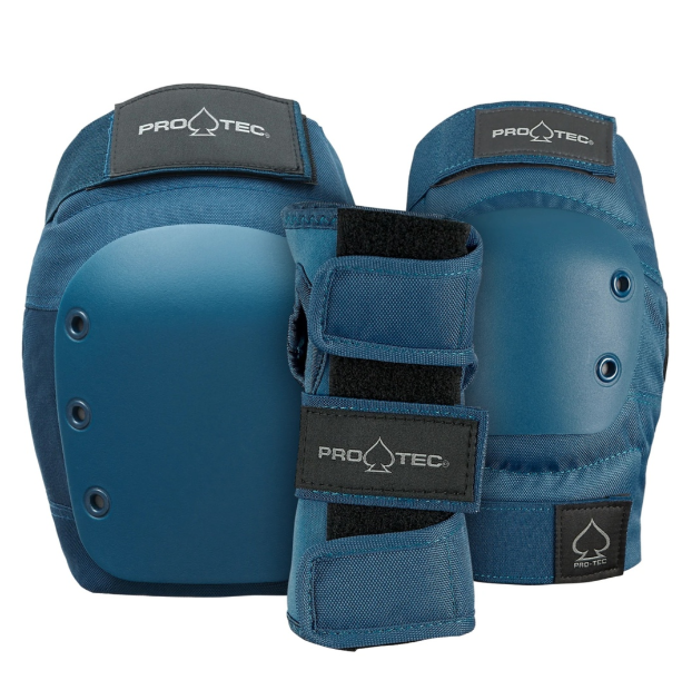 Pro Tec Street JR 3-Pack Skateboard Pad Set