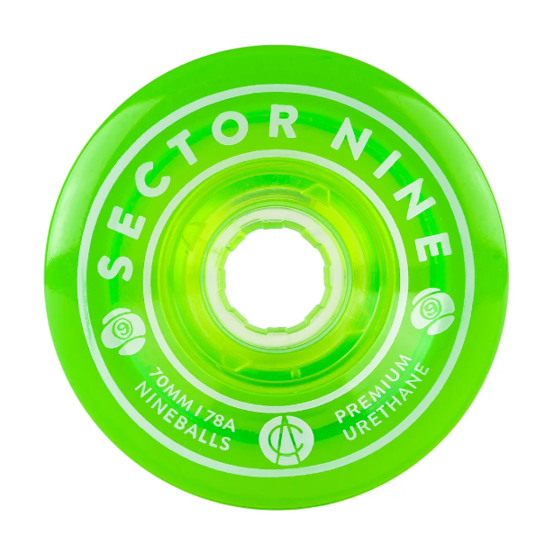 Sector Nine 78a Nineball 70mm Longboard Wheels