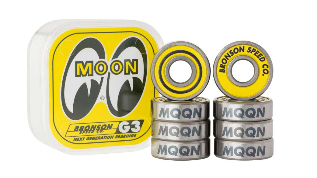 Bronson Pro G3 BOX/8 Skateboard Bearings