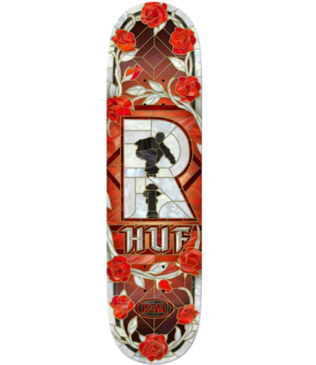 Real Huf Cathedral Skateboard Deck 8.38"