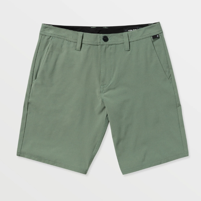 Volcom Frickin Cross Shred Static Shorts - Light Olive