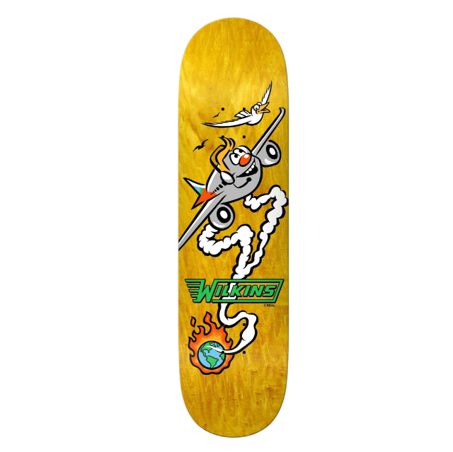 Real Wilkins Mascot Skateboard Deck 8.5"