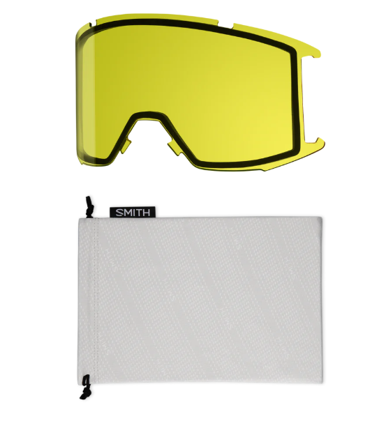 Smith Squad Goggles Black + ChromaPop Sun Red Mirror Lens