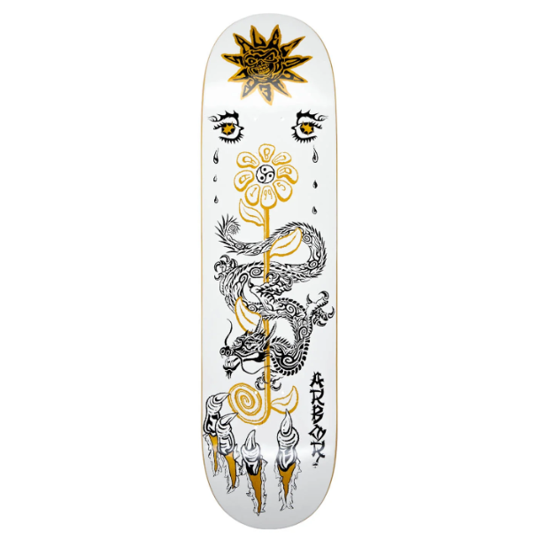 Arbor Skateboards Alec Majerus Lucky Dragon Skateboard Deck 8.25"
