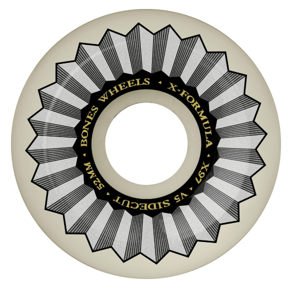 Bones 97a X-Formula Sidecut V5 Sidecut Skateboard Wheels