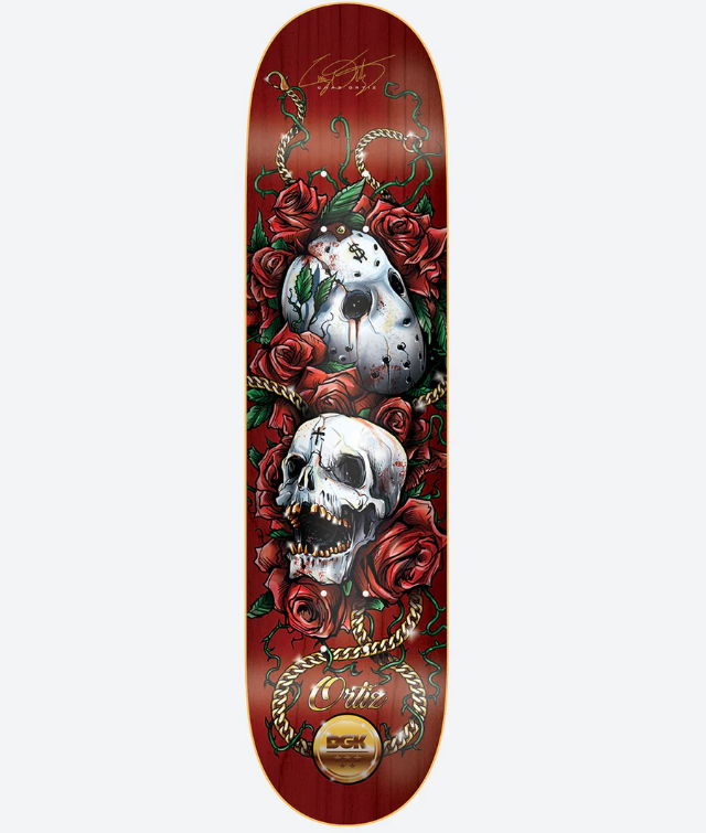 DGK Los Muertos Ortiz Skateboard Deck 8.1"