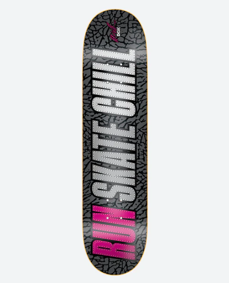 DGK Run Skate Chill Stevie Williams Skateboard Deck 8.38"