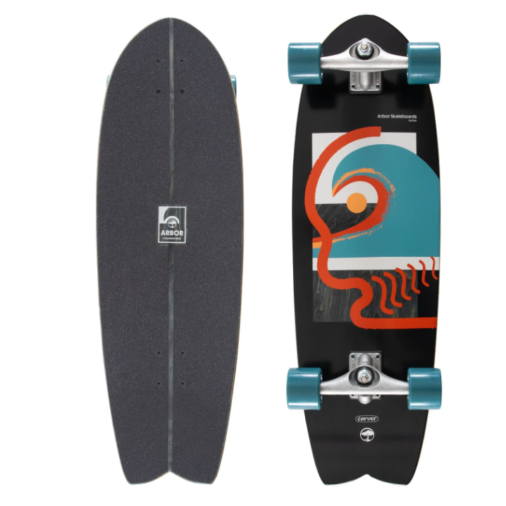 Arbor Surf Fat Fish Surfskate Cruiser Complete