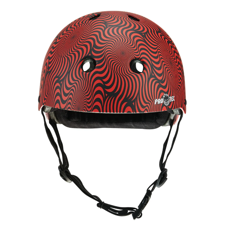Pro Tec Low Pro Spitfire Signature Edition Certified Skateboard Helmet - Swirl