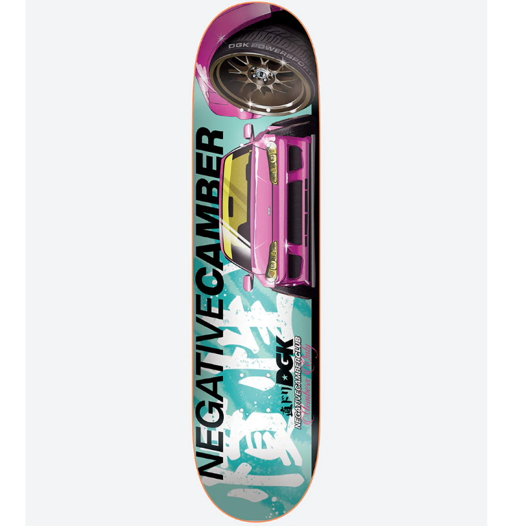 DGK Camber Club Skateboard Deck 8.06"