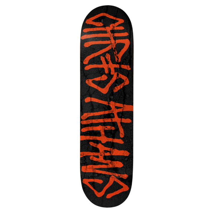 Deathwish Chris Athans Gang Red Skateboard Deck 8.5"