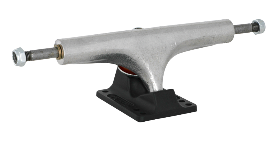 Independent Stage 4 Hollow Silver / Ano Black Skateboard Trucks