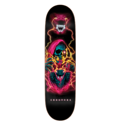 Creature Terror Sight Skateboard Deck 8.53"