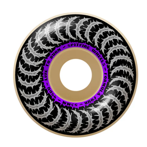Spitfire 99a Duro Formula Four Deathmask Classic Skateboard Wheels 53mm